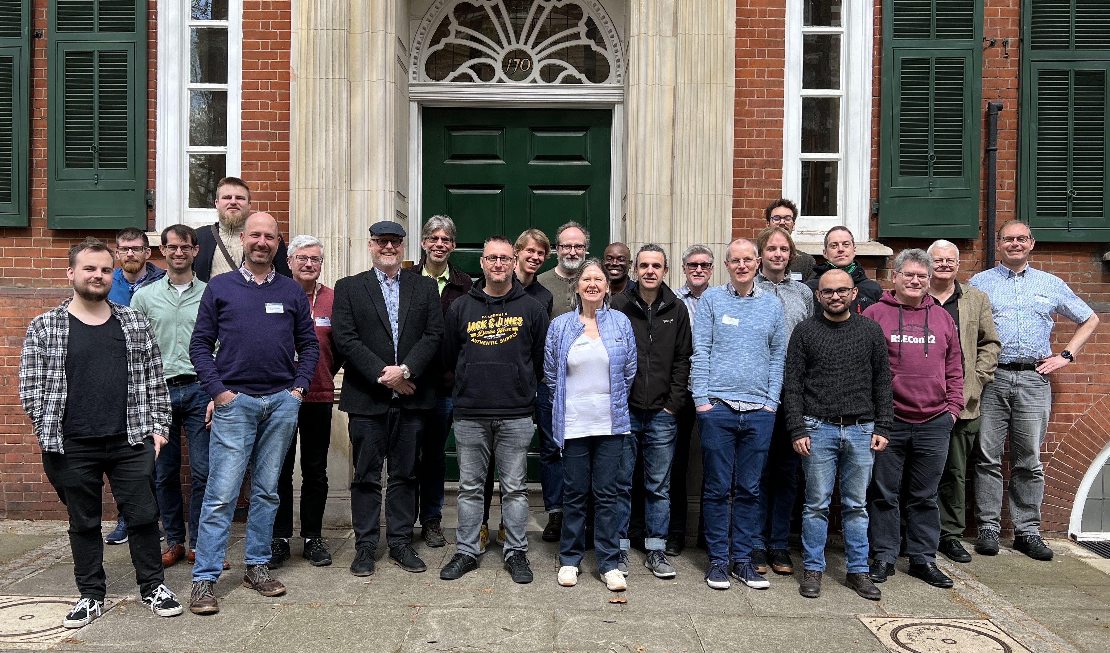Group picture at 8th EasyBuild User Meeting (2023)
